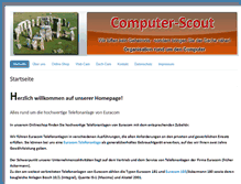 Tablet Screenshot of computer-scout.net